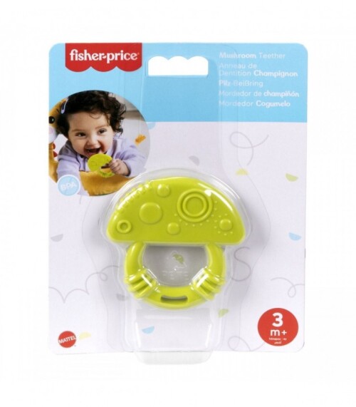 Детская игрушка-прорезыватель в виде зеленого гриба, MTJFJ95_JFJ99