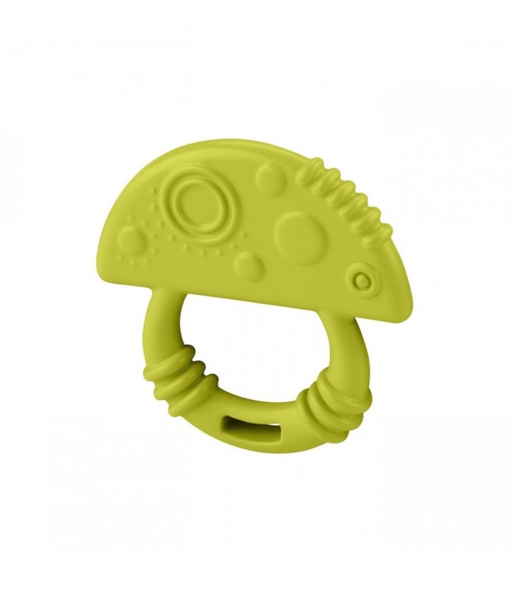 Детская игрушка-прорезыватель в виде зеленого гриба, MTJFJ95_JFJ99