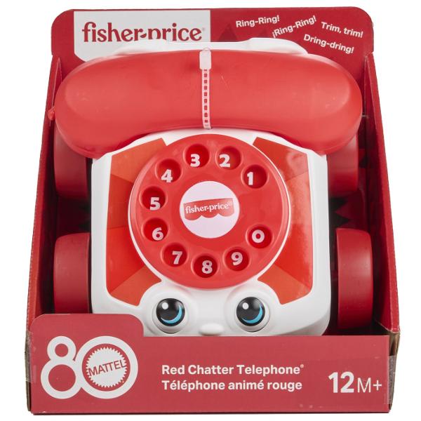 Интерактивная игрушка Fisher Price - Красный телефон, MTJGG97