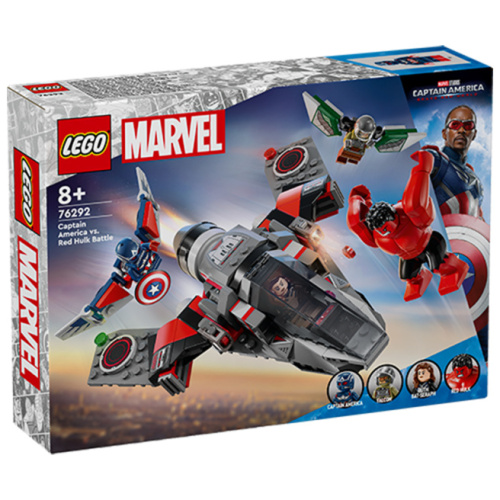 Конструктор LEGO Marvel Битва Капитана Америки против Красного Халка 76292