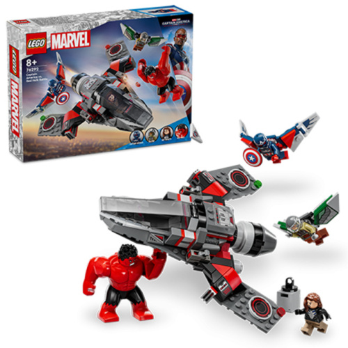 Конструктор LEGO Marvel Битва Капитана Америки против Красного Халка 76292