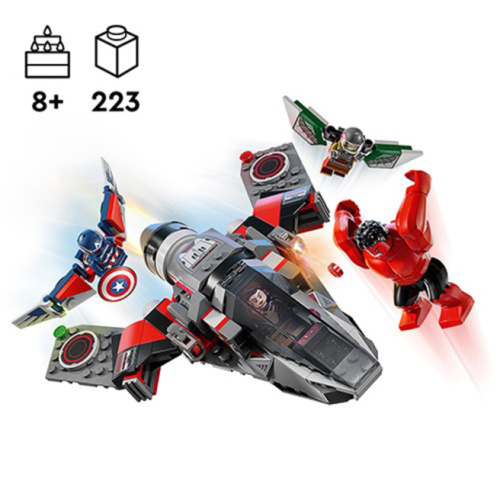 Конструктор LEGO Marvel Битва Капитана Америки против Красного Халка 76292