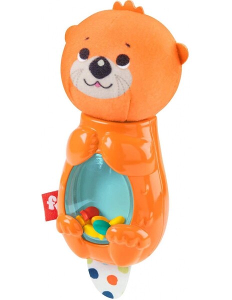 Игрушка-погремушка FISHER PRICE выдра оранжевая, MTGHL23_FXC21