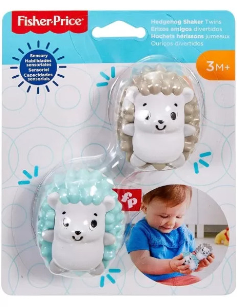 Игрушка-погремушка FISHER PRICE ежики-двойняшки, MTGHL23_FXC22