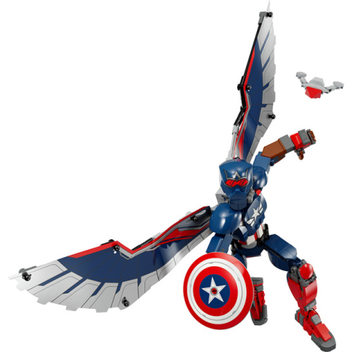 Конструктор LEGO Marvel Новая фигурка Капитана Америки 76296
