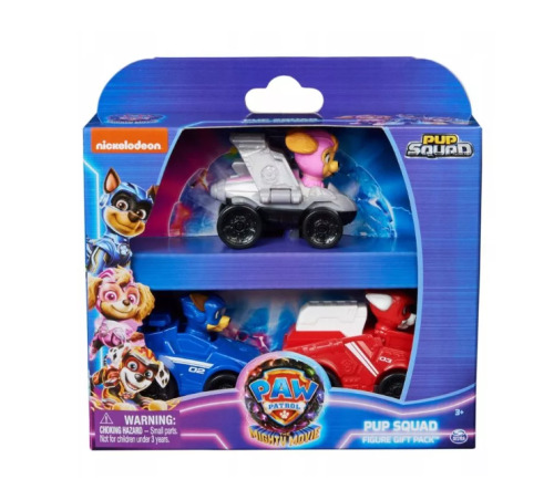 PATRULA CATELUSILOR PUP SQUAD SET CADOU 3 MASINUTE, 6067480