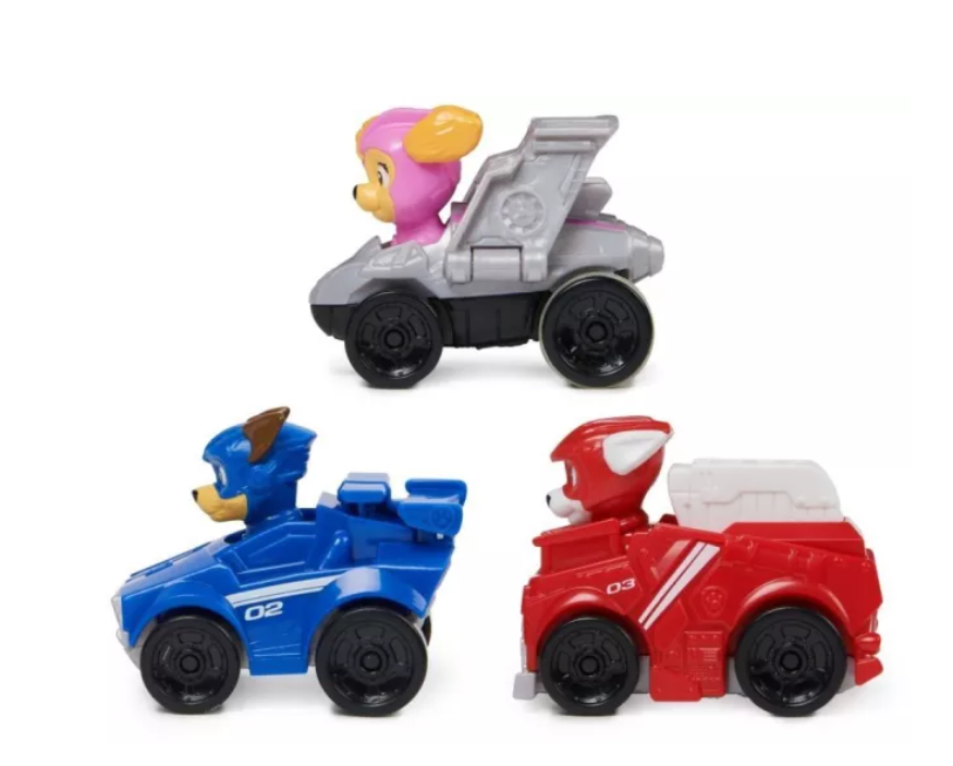 PATRULA CATELUSILOR PUP SQUAD SET CADOU 3 MASINUTE, 6067480