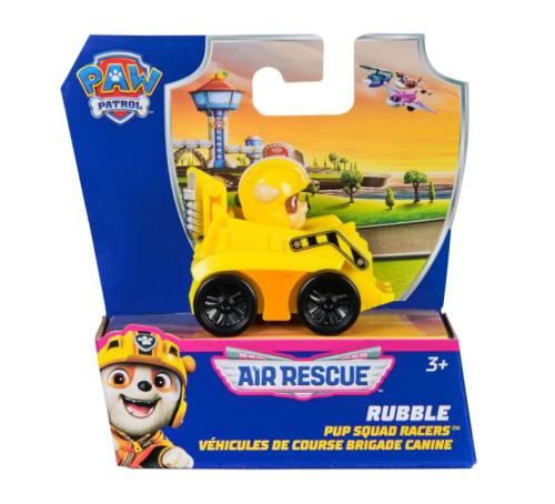Щенячий патруль Pup Squad Racers Air Rescue металлический автомобиль Крепыш масштаб 1:55, 6067086_20149842