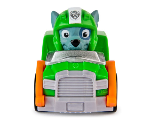 Щенячий патруль Pup Squad Racers Air Rescue металлический автомобиль Рокки масштаб 1:55, 6067086_20149839