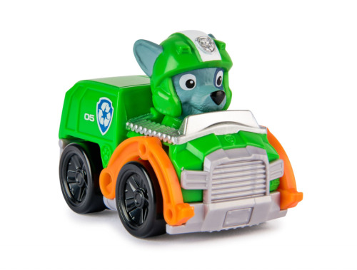 Щенячий патруль Pup Squad Racers Air Rescue металлический автомобиль Рокки масштаб 1:55, 6067086_20149839