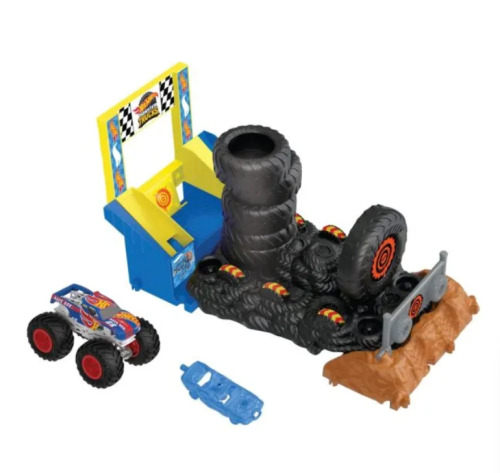 Монстр-трак Hot Wheels ARENA SMASHERS Вызов Игровой набор в ассортименте, MTHNB87_HNB89
