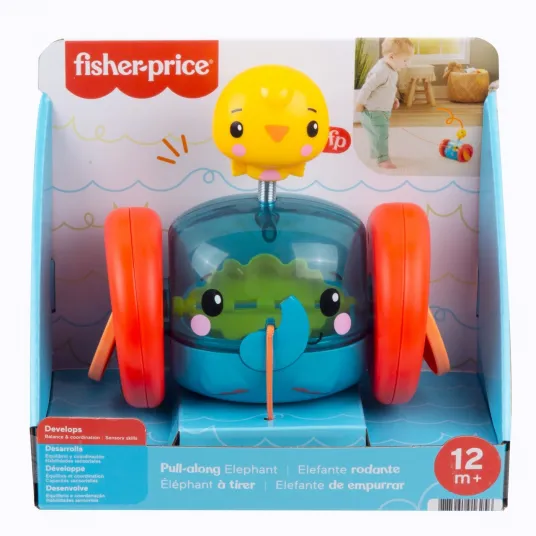 Игрушка-каталка Fisher Price - Слоник, MTGTK14