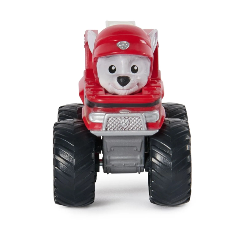 Щенячий патруль Pup Squad Racers Rescue Wheels металлический автомобиль Маршалл масштаб 1:55, 6067086_20146974