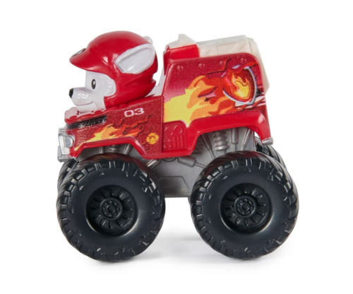 Щенячий патруль Pup Squad Racers Rescue Wheels металлический автомобиль Маршалл масштаб 1:55, 6067086_20146974