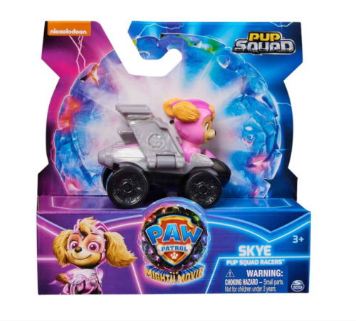 PATRULA CATELUSILOR PUP SQUAD RACERS VEHICUL METALIC SKYE SCARA 1:55, 6067086_20142219