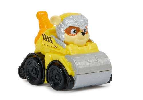 PATRULA CATELUSILOR PUP SQUAD RACERS VEHICUL METALIC RUBBLE SCARA 1:55, 6067086_20142218