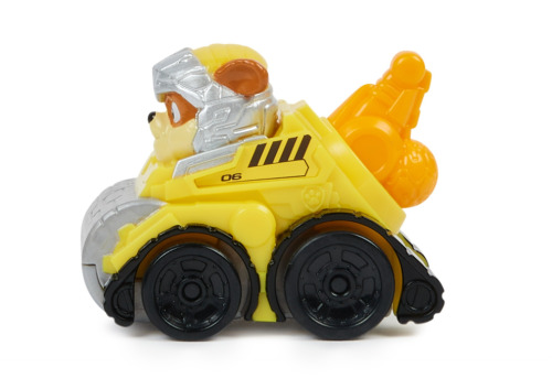 PATRULA CATELUSILOR PUP SQUAD RACERS VEHICUL METALIC RUBBLE SCARA 1:55, 6067086_20142218