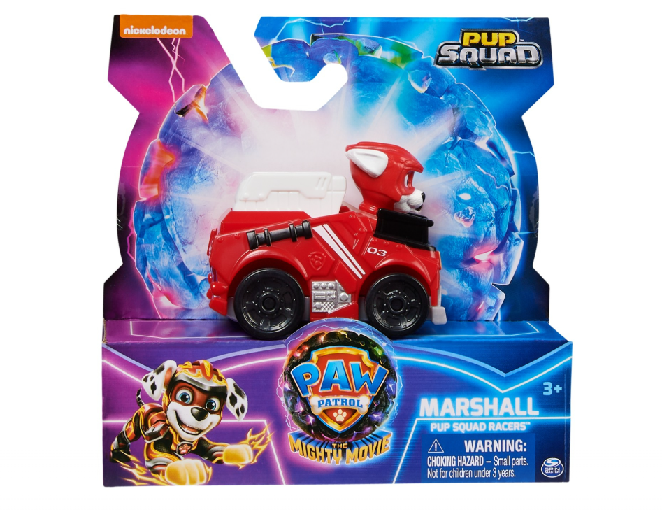 PATRULA CATELUSILOR PUP SQUAD RACERS VEHICUL METALIC MARSHALL SCARA 1:55, 6067086_20142216