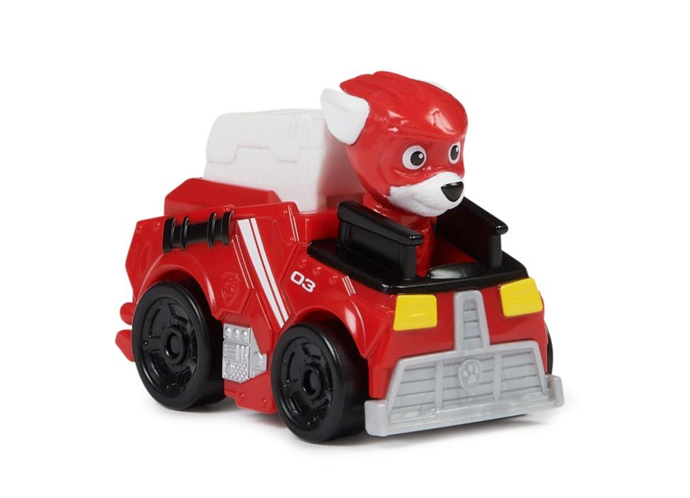 PATRULA CATELUSILOR PUP SQUAD RACERS VEHICUL METALIC MARSHALL SCARA 1:55, 6067086_20142216