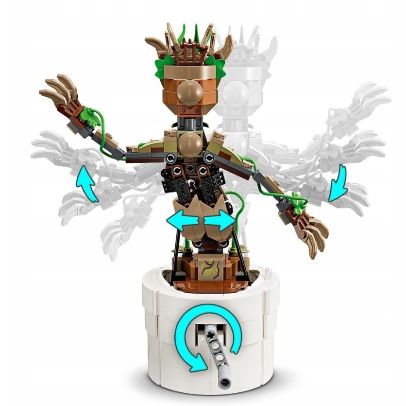 Конструктор Lego Marvel: Dancing Groot 76297