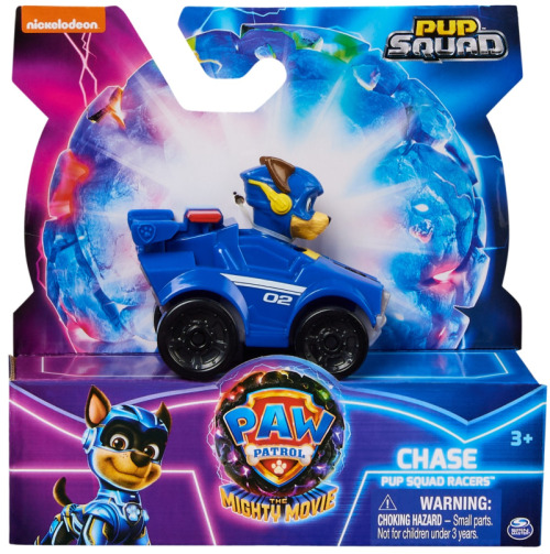 PATRULA CATELUSILOR PUP SQUAD RACERS VEHICUL METALIC CHASE SCARA 1:55, 6067086_20142215