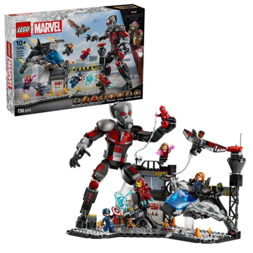 Конструктор LEGO Marvel Капитан Америка: Битва гражданской войны 76314