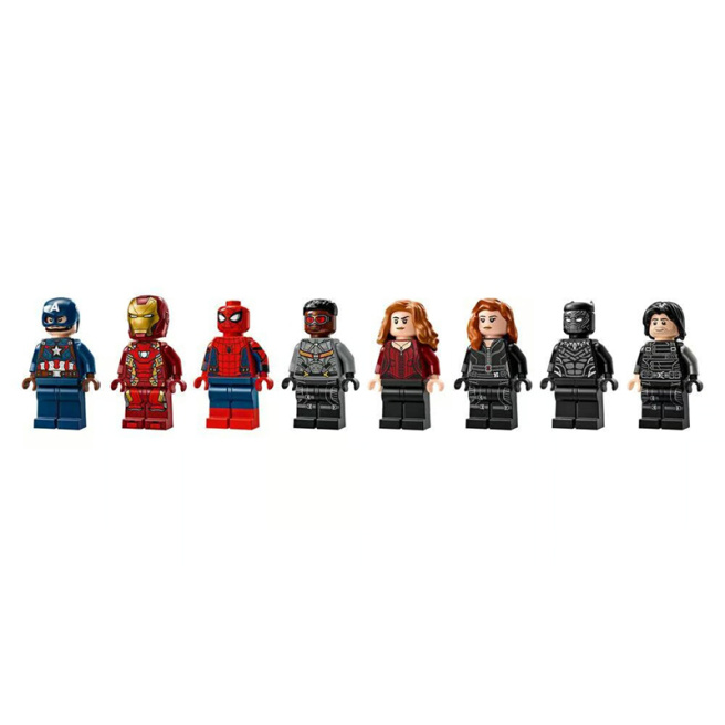 Конструктор LEGO Marvel Капитан Америка: Битва гражданской войны 76314