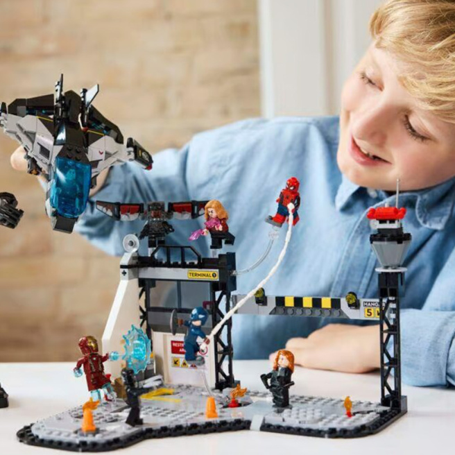 Конструктор LEGO Marvel Капитан Америка: Битва гражданской войны 76314
