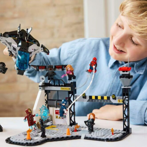 Конструктор LEGO Marvel Капитан Америка: Битва гражданской войны 76314