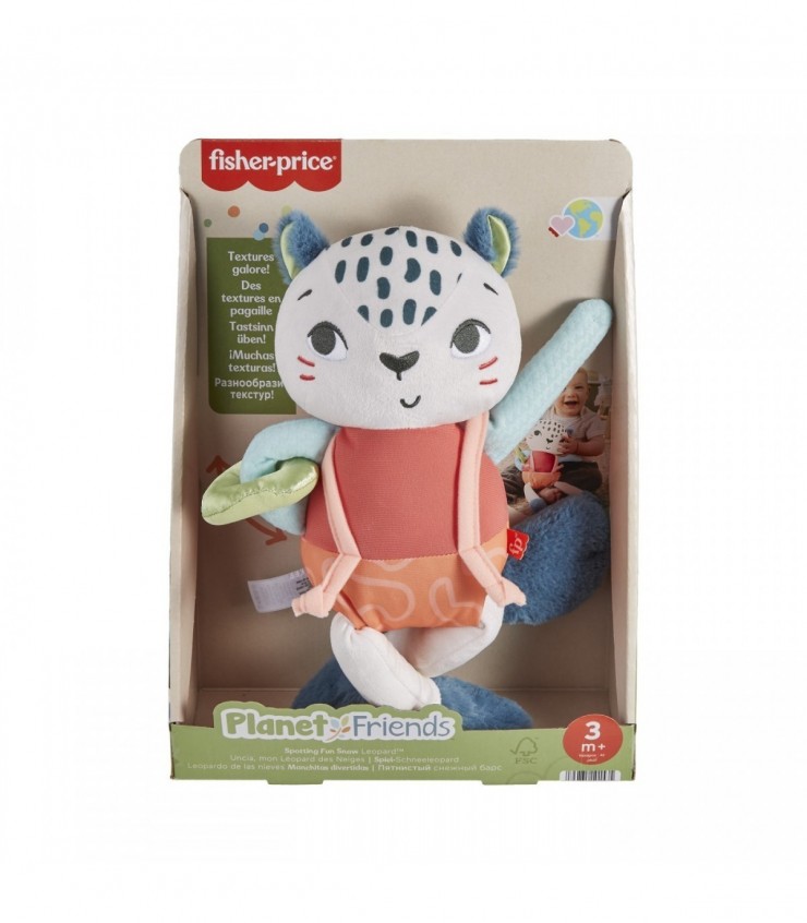 FISHER PRICE JUCARIE DE PLUS LEOPARD DE ZAPADA, MTHKD64