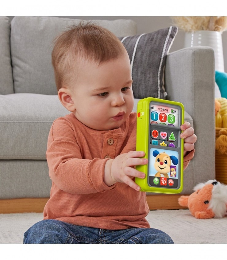 FISHER PRICE LAUGH&LEARN 2IN1 SMARTPHONE IN LIMBA ROMANA, MTHNL49