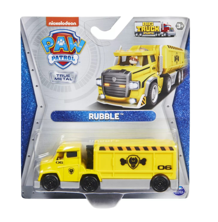 PATRULA CATELUSILOR VEHICULE METALICE CAMION RUBBLE, 6065775_20139894