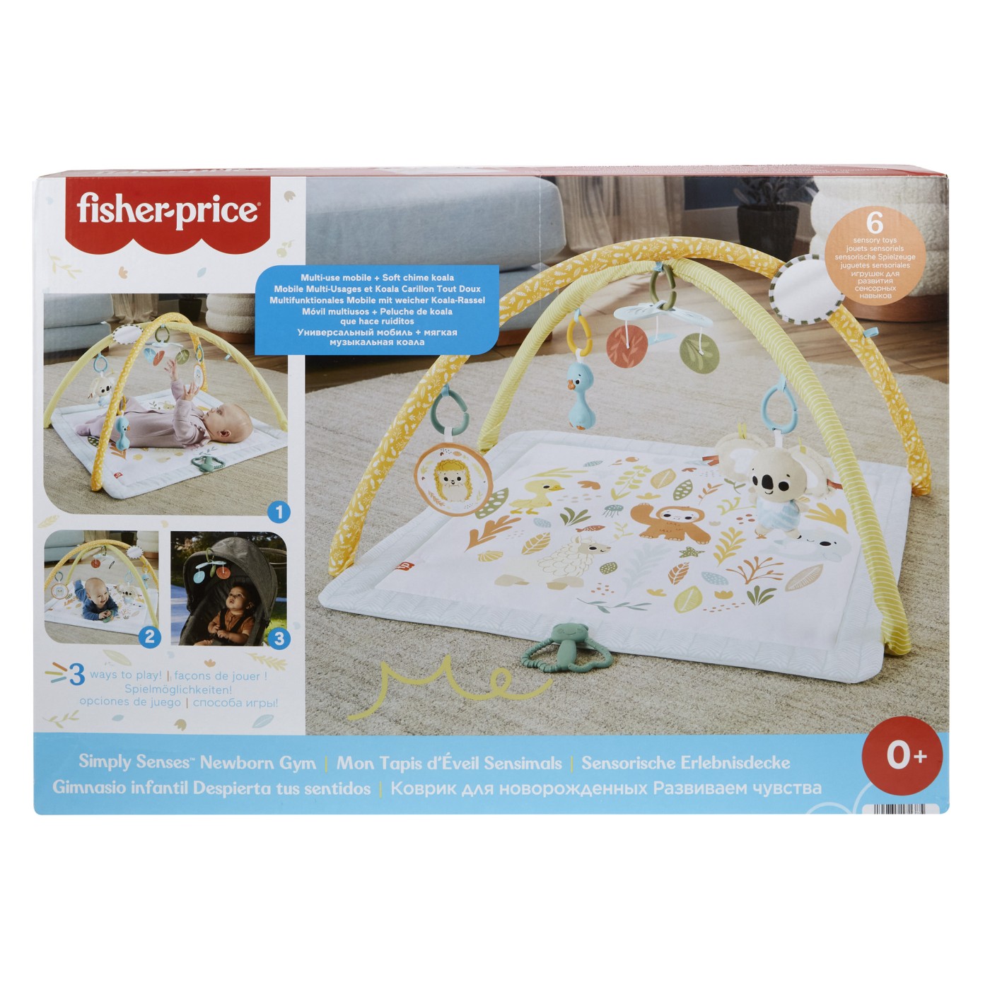 Развивающий коврик FISHER PRICE, MTHRB15