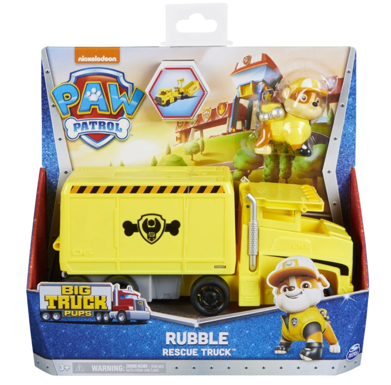 PATRULA CATELUSILOR BIG TRUCK PUPS RUBBLE, 6063832_20136539