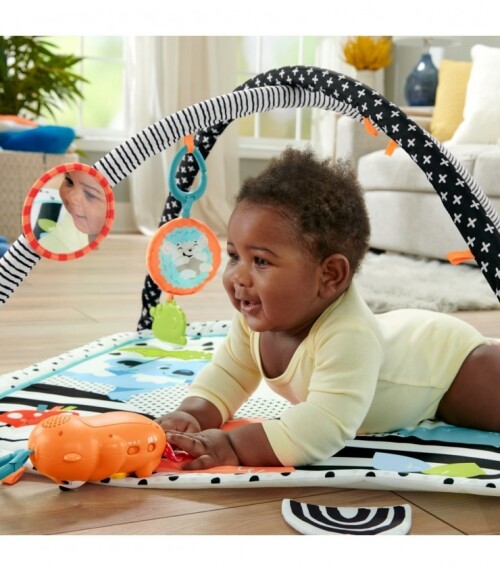 FISHER PRICE SALTEA MUZICALA 3 IN 1 CU CENTRU DE ACTIVITATI, MTHBP41