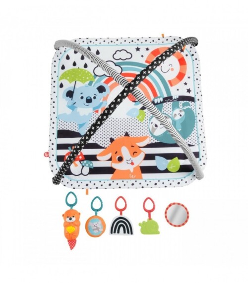 FISHER PRICE SALTEA MUZICALA 3 IN 1 CU CENTRU DE ACTIVITATI, MTHBP41