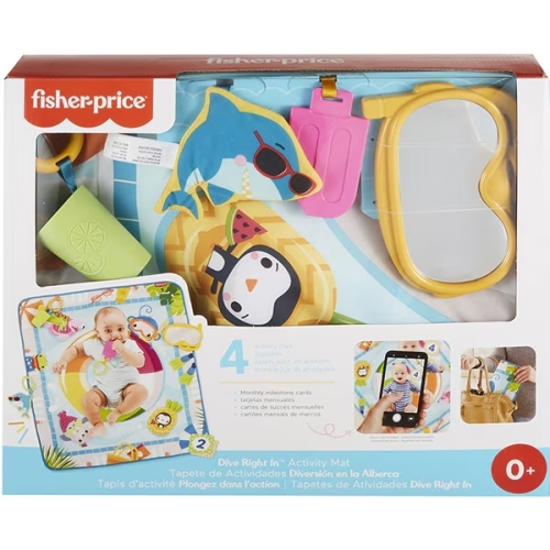 Детский развивающий коврик FISHER PRICE, MTGRR44