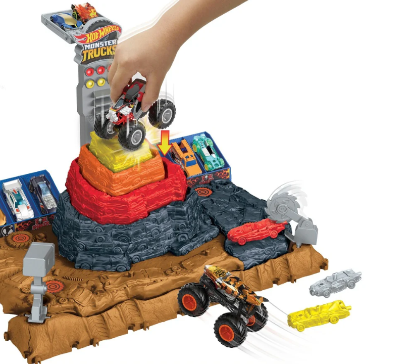 Монстр-трак игровой набор Hot Wheels Arena Smashers Bone Shaker Ultimate Crush, MTHNB96