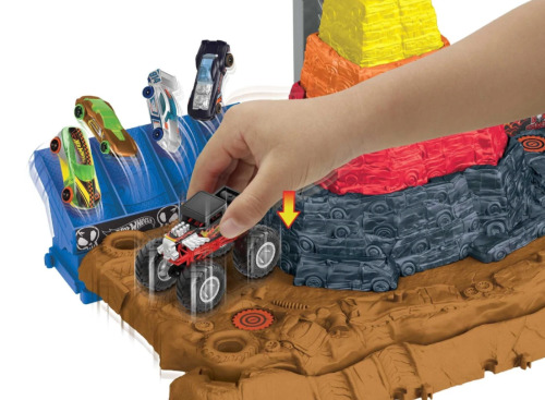 Монстр-трак игровой набор Hot Wheels Arena Smashers Bone Shaker Ultimate Crush, MTHNB96