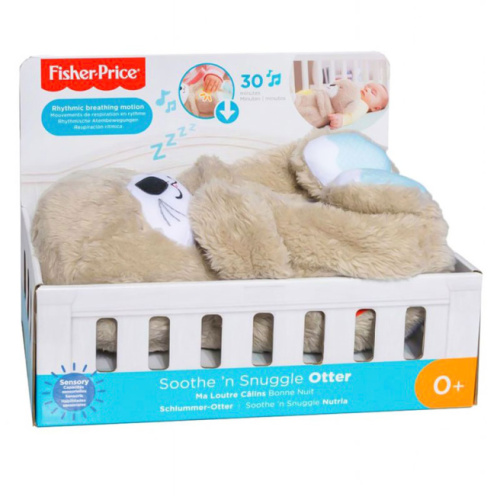 Мягкая игрушка для сна Fisher Price выдра, MTFXC66