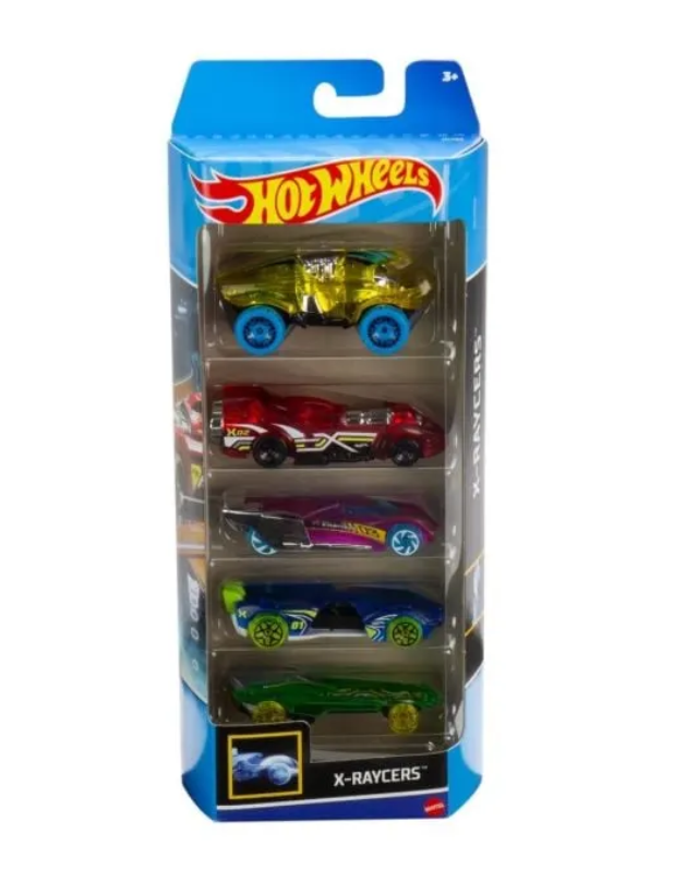 Набор из 5 машинок Hot Wheels Х-гонщики, MT1806_HTV41