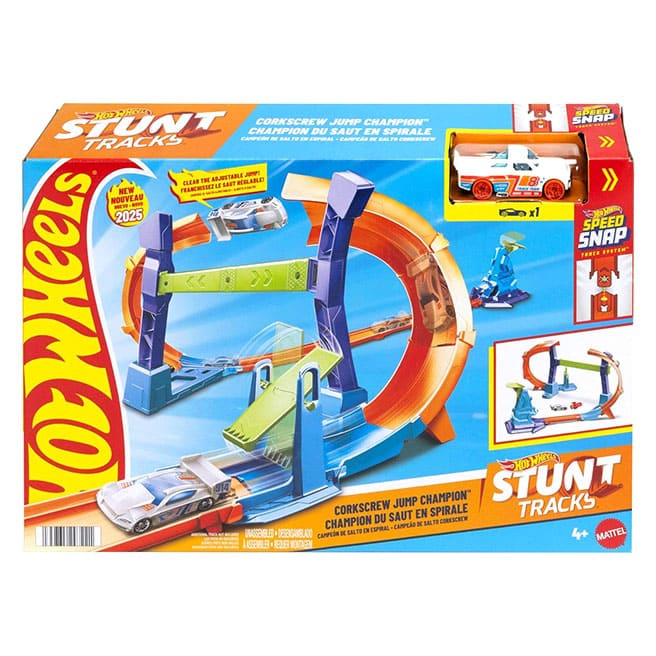 Трасса Hot Wheels Гигантская трасса с грандиозными столкновениями, MTGBF81_JFH36