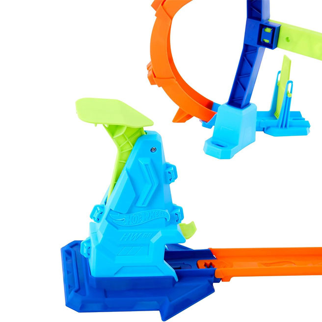 Трасса Hot Wheels Гигантская трасса с грандиозными столкновениями, MTGBF81_JFH36