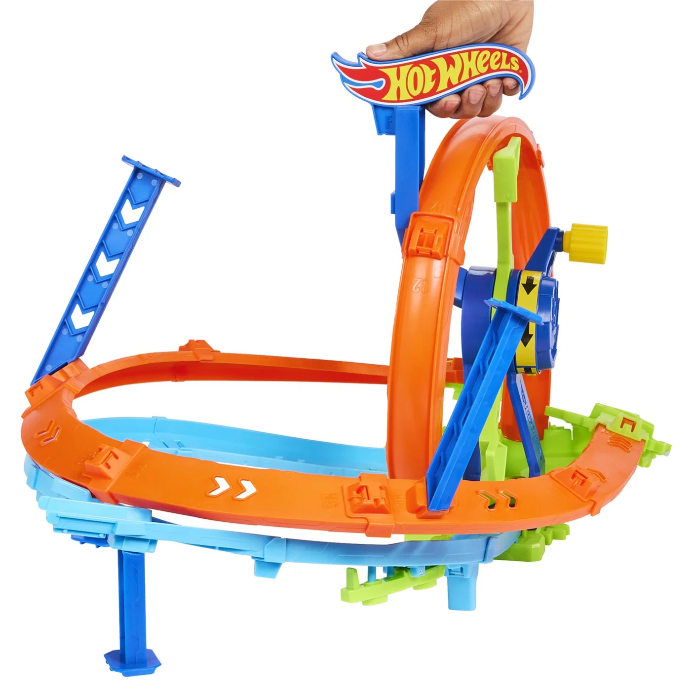 Игровой набор Hot Wheels Stunt tracks Гонки на виражах, MTJBX65