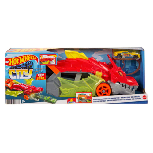 HOT WHEELS CITY TRANSPORTATORUL DRAGON, MTGTK42