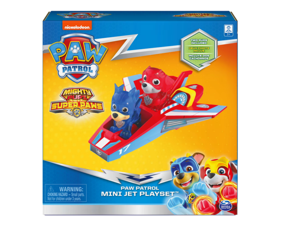 PATRULA CATELUSILOR AVION CU FIGURINELE CHASE SI MARSHALL, 716965