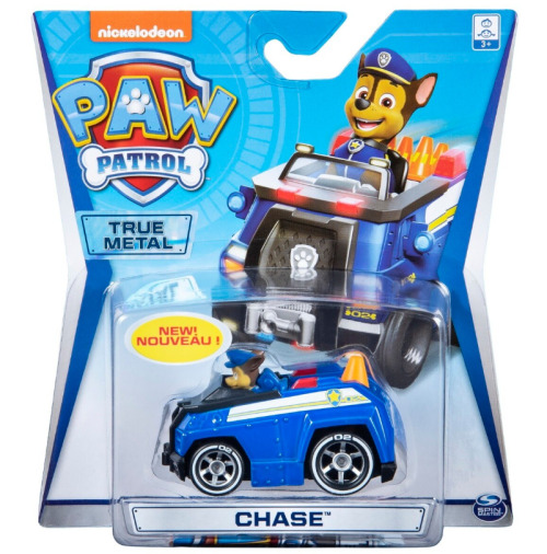PATRULA CATELUSILOR  MACHETA  METALICA CHASE CU MASINA DE POLITIE, 6054830_20127201