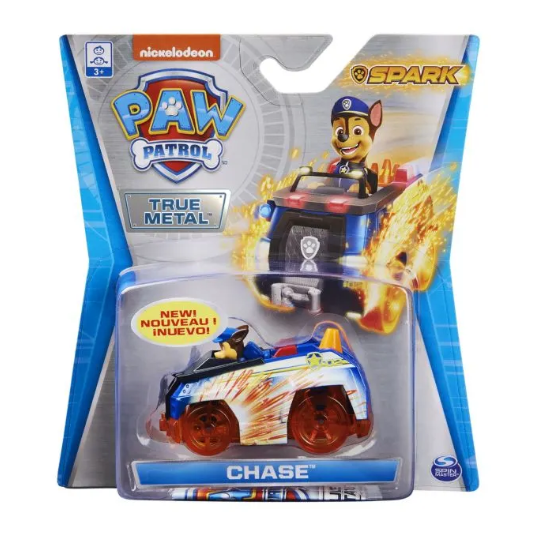 Щенячий патруль металлическая фигурка Spark Чейз, 6053257_20127778