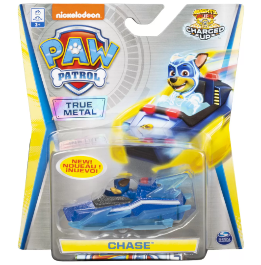 PATRULA CATELUSILOR MASINUTA METALICA CHASE CHARGED UP, 6053257_20121401
