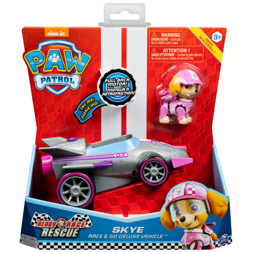 Щенячий патруль Скай гоночная машина со звуками и механизмом Pull-Back, 6054502_20119528